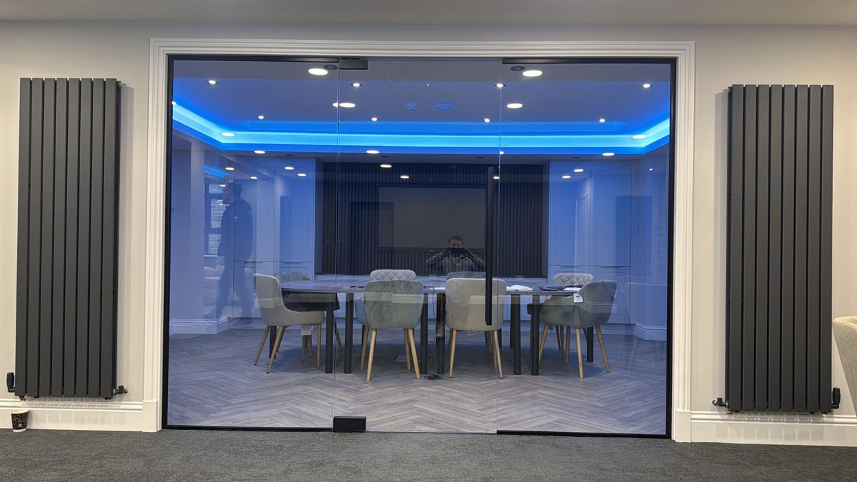 A photo of the Smart Trax office in Drill Hall, Barnsley