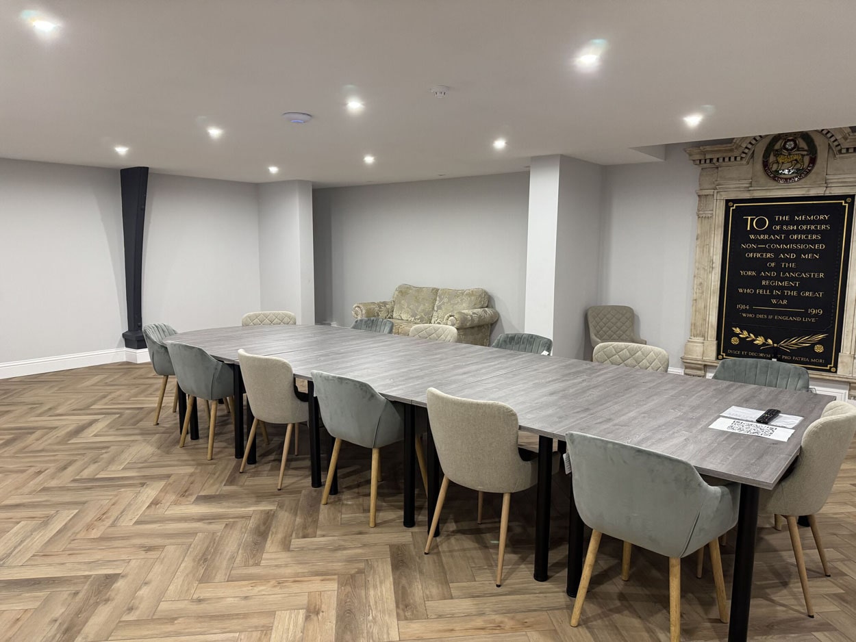 A photo of the Smart Trax office in Drill Hall, Barnsley