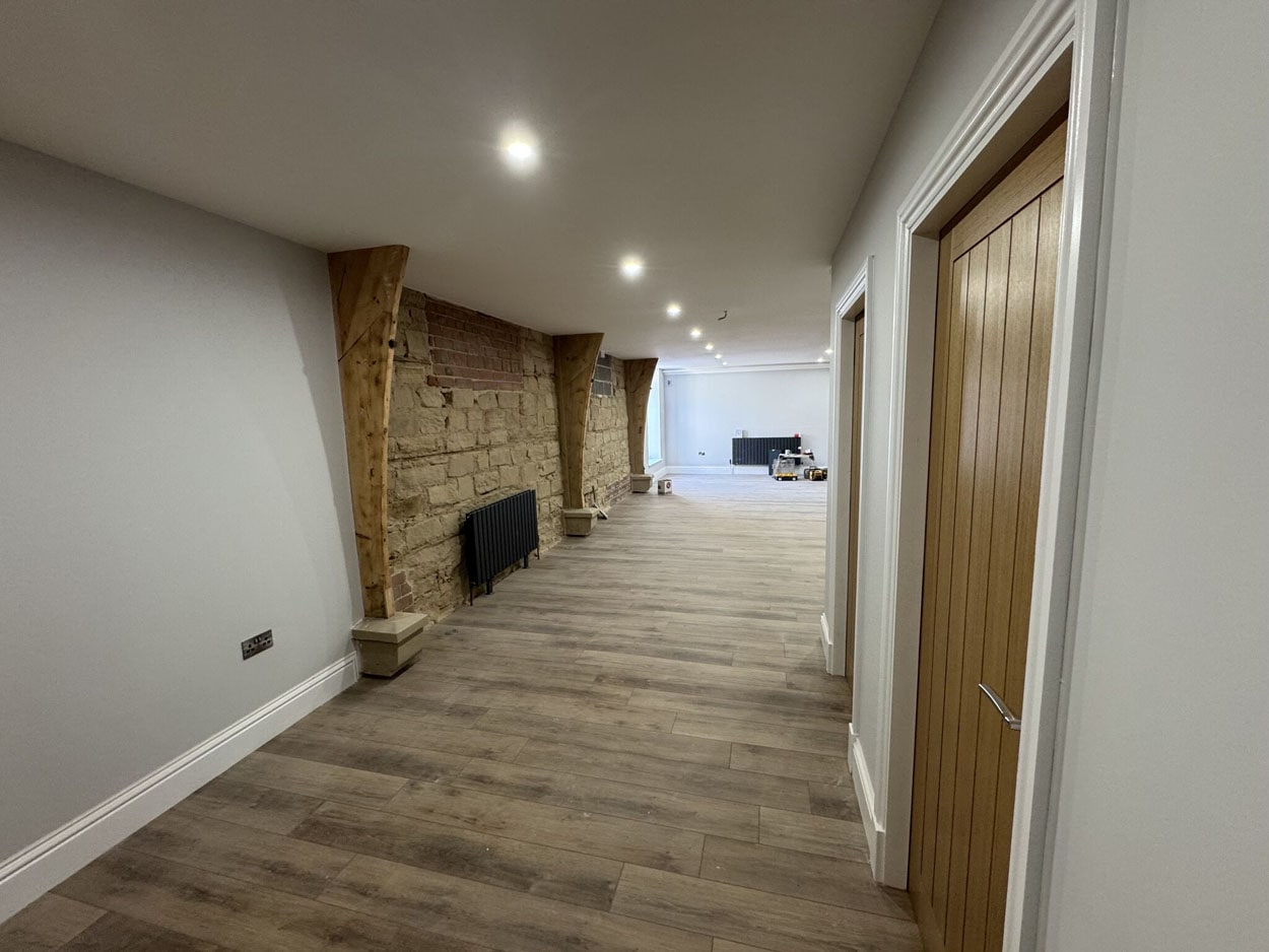 A photo of the Smart Trax office in Drill Hall, Barnsley