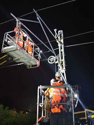 Overhead Line Electrification Service By Smarttrax Rail