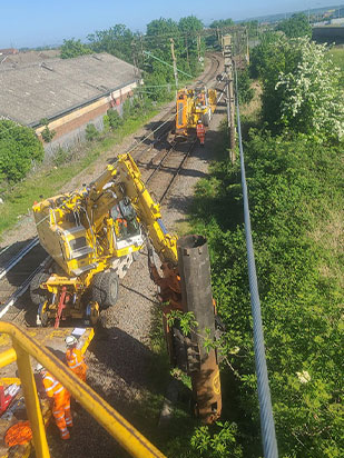 Overhead Line Electrification Service By Smarttrax Rail